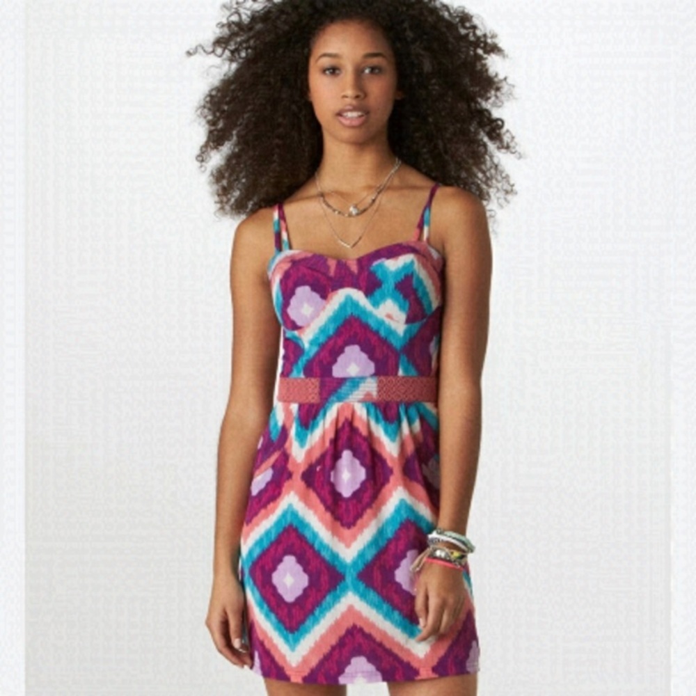 American Eagle Colorful Mini Dress - Like New
